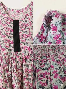 Multicoloured Floral Frock |
