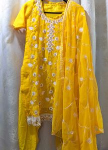 Heavy Handwork Patiala Suit Salwar Set
