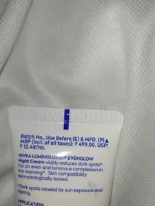 NIVEA Luminous EvenGlow Night Cream