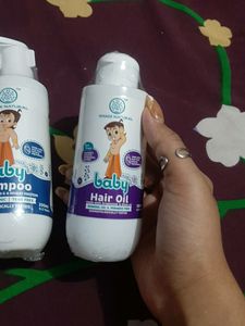 Khadi Natural Baby Shampoo and Oil Combo