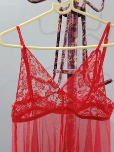 Sheer Lace Babydoll