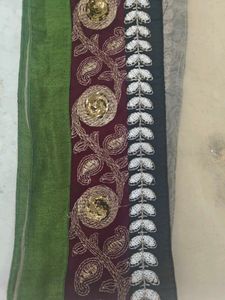 maroon anarkali with cream net dupatta