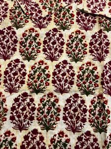 Bohemian Floral Print Kurta