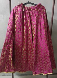Beautiful Pink Brocade Lehenga Set