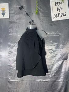 ZARA Chic Black Halter Neck Top