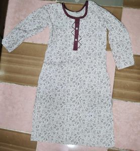 Floral Print Long Sleeve Dress