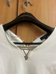 Madame Women Classy White Top