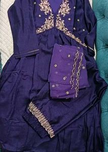 DESIGNER ALIA CUT DRESS (2 PIECE SET)