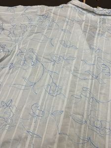 WHITE STAG Floral Print Button-Up Shir