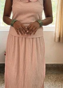 Sale 🔥PAZZO Original Blush Pink Maxi skirt