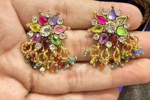 Boho Multi-Color Necklace &amp; Earring Set
