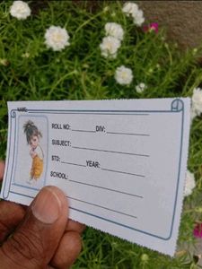 Cute Cartoon Name Cards