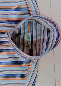 Men's Striped Casual Shirt