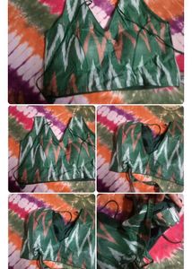 bord neck pad blouse