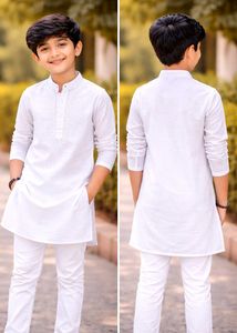 White chickenKari Cotton Kurta pajama