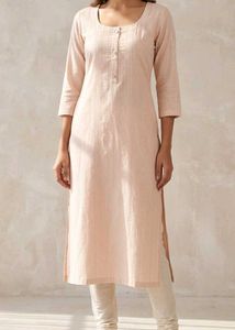 Elegant Peach Kurta