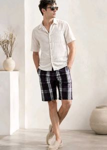 Authentic ANCHORBLUE Plaid Shorts For Men