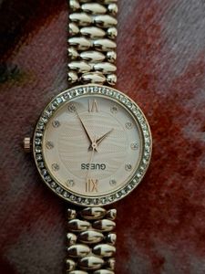 Guess Rose Gold Crystal Watch