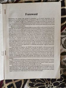 Very Rare Medieval India- old History Textbook for