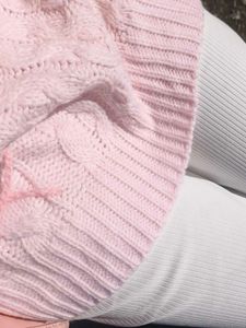 SALE❗ Pink Coquette Cable- Knit Sweater /Pullove
