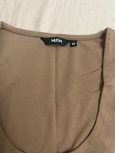 Minimalist Brown Tank Top