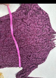Elegant Burgundy Lace Dress