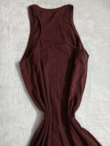 Zara Brown Maxi Dress