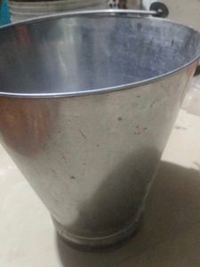 Vintage steel Bucket