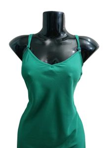 Elegant Green Night Maxi Dress Summer Wear