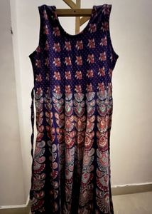 Bohemian Print Maxi Dress