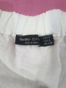 Off White Shoulder Top