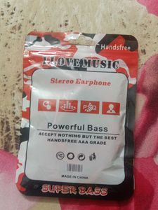 Red-black Earphones At Low Price 🎧