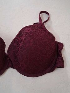 36DD Lace Detail Padded Bra