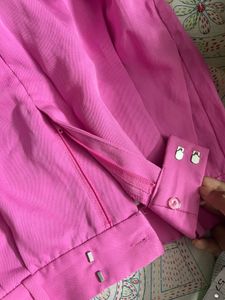 H&amp;M Pink Ankle Length Trouser