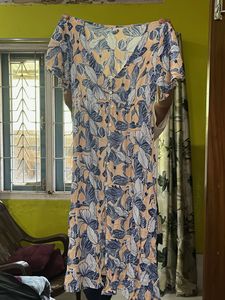 Floral Print Midi Dress