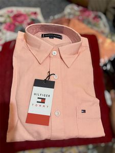 Tommy Hilfiger Men's Peach Shirt