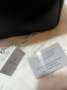 Ysl Classic Black Leather Shoulder Bag