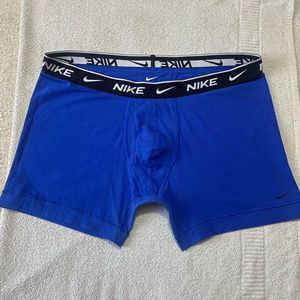 Nike Men's Blue Boxer Briefs