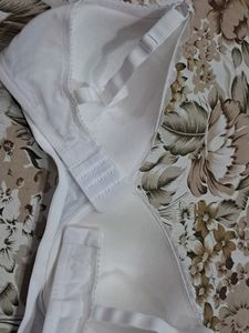36D BRA ...WHITE NET PADDED CLOVIA