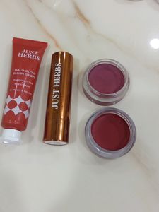 Blush Drops+2 Tints+Lipstick Combo