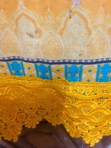 Yellow Embroidered Kurta Set