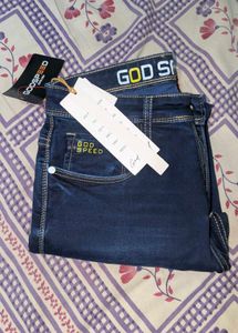 Premium Quality Men's Dark Blue Slim Fit Jeans