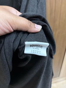 Dark Grey Long Sleeve Top