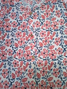 Floral Casual Print Kurti