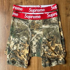 Supreme x Hanes Camo Boxer Briefs (Pack of 2)