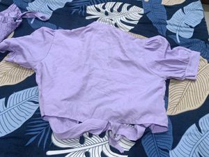 Lavender Wide Leg Jumpsuit