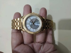 Timex Ladies' Gold-Tone Watch