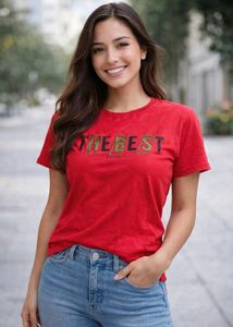 Casual top with folded sleeves