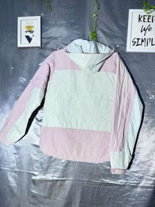 American eagle Pastel Color Block Hooded Jacket