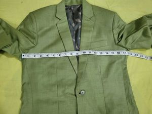 Men's Light Green coat pent